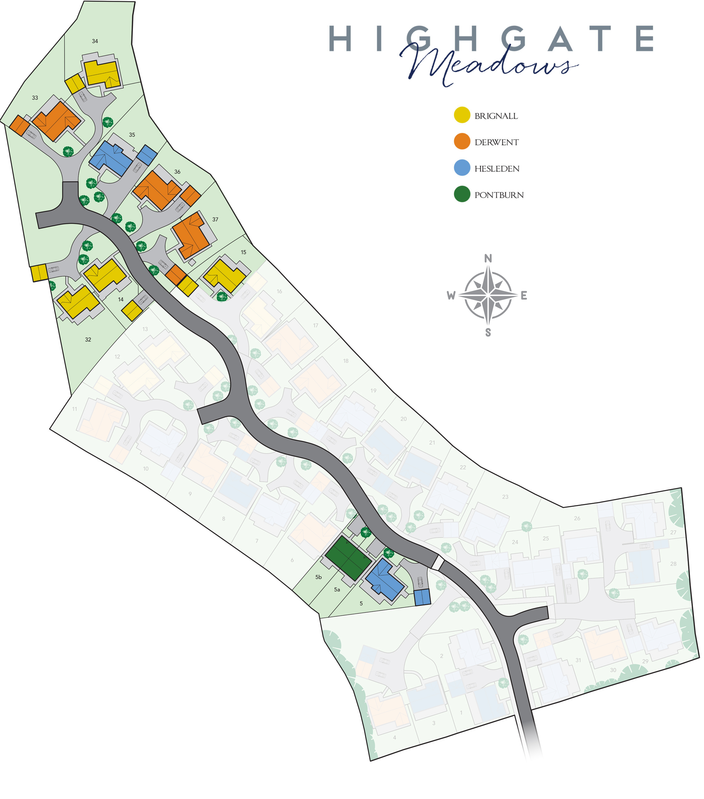 Highgate Meadows - Site Plan