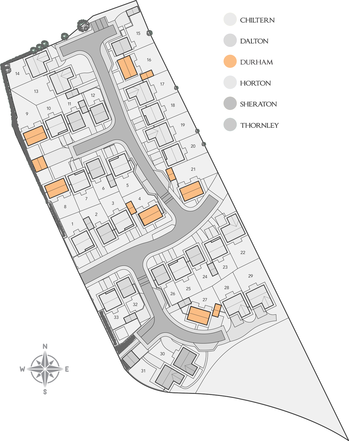 The Durham - Site Plan
