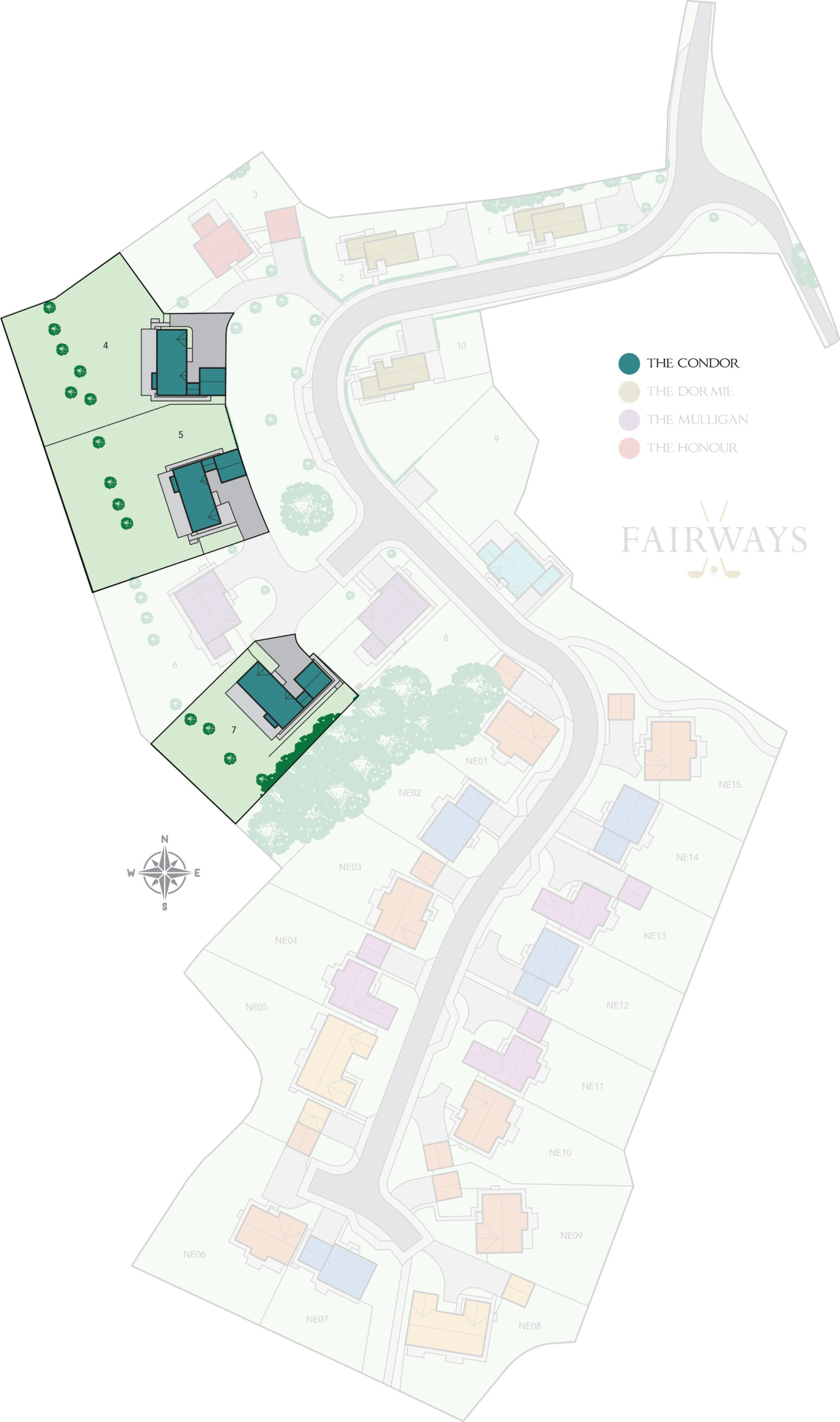 The Condor - Site Plan