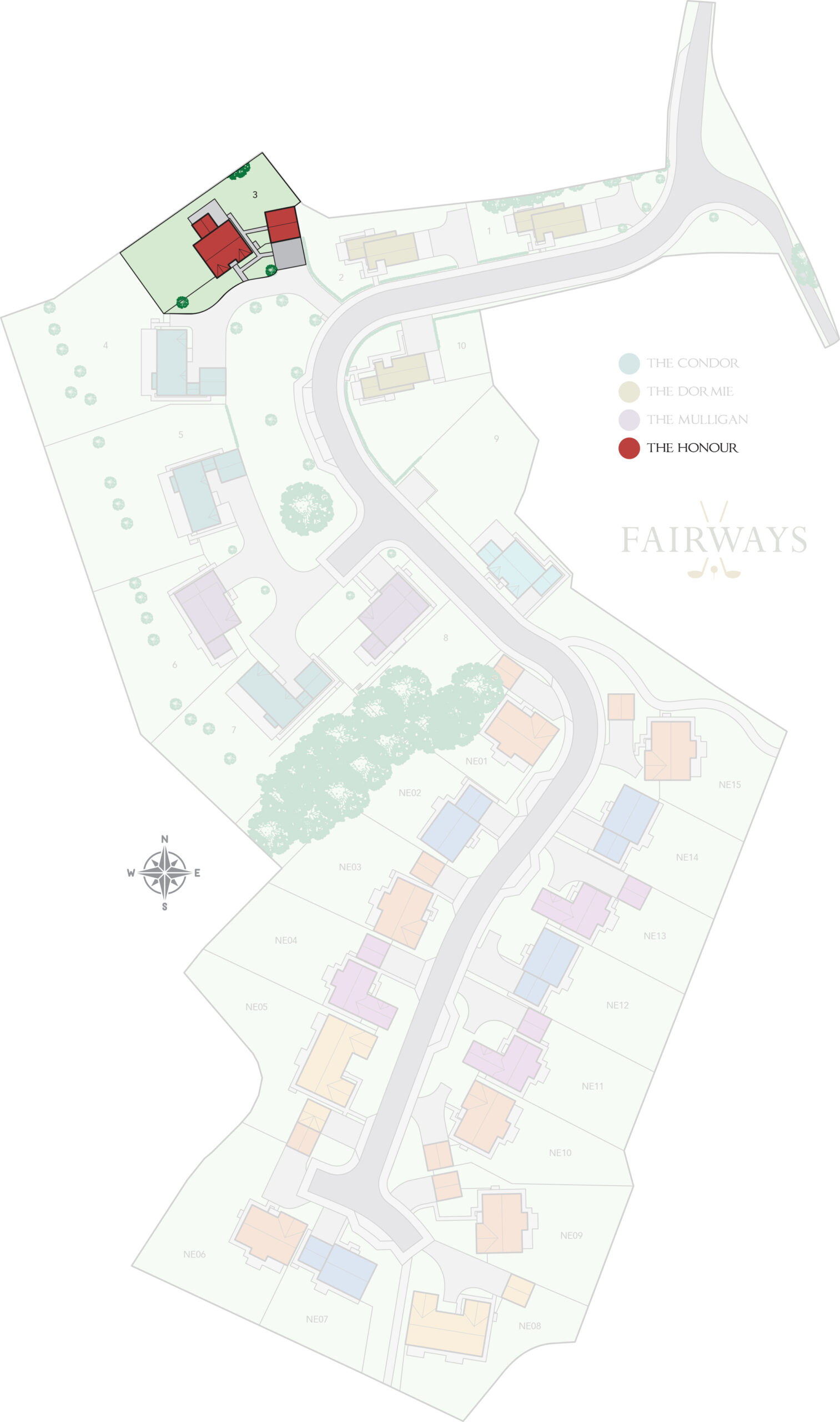 The Honour - Site Map