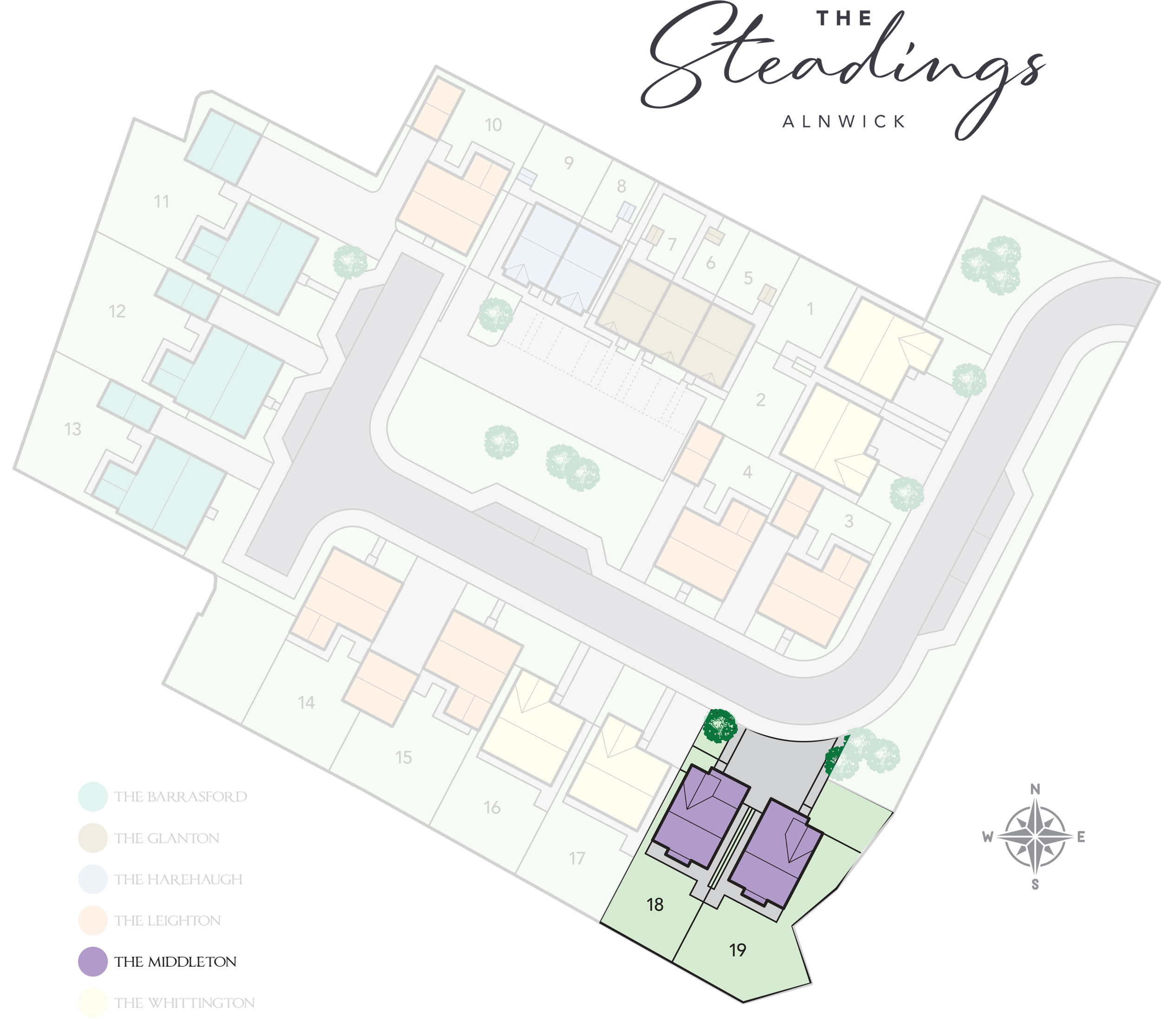 The Middleton - Site Plan