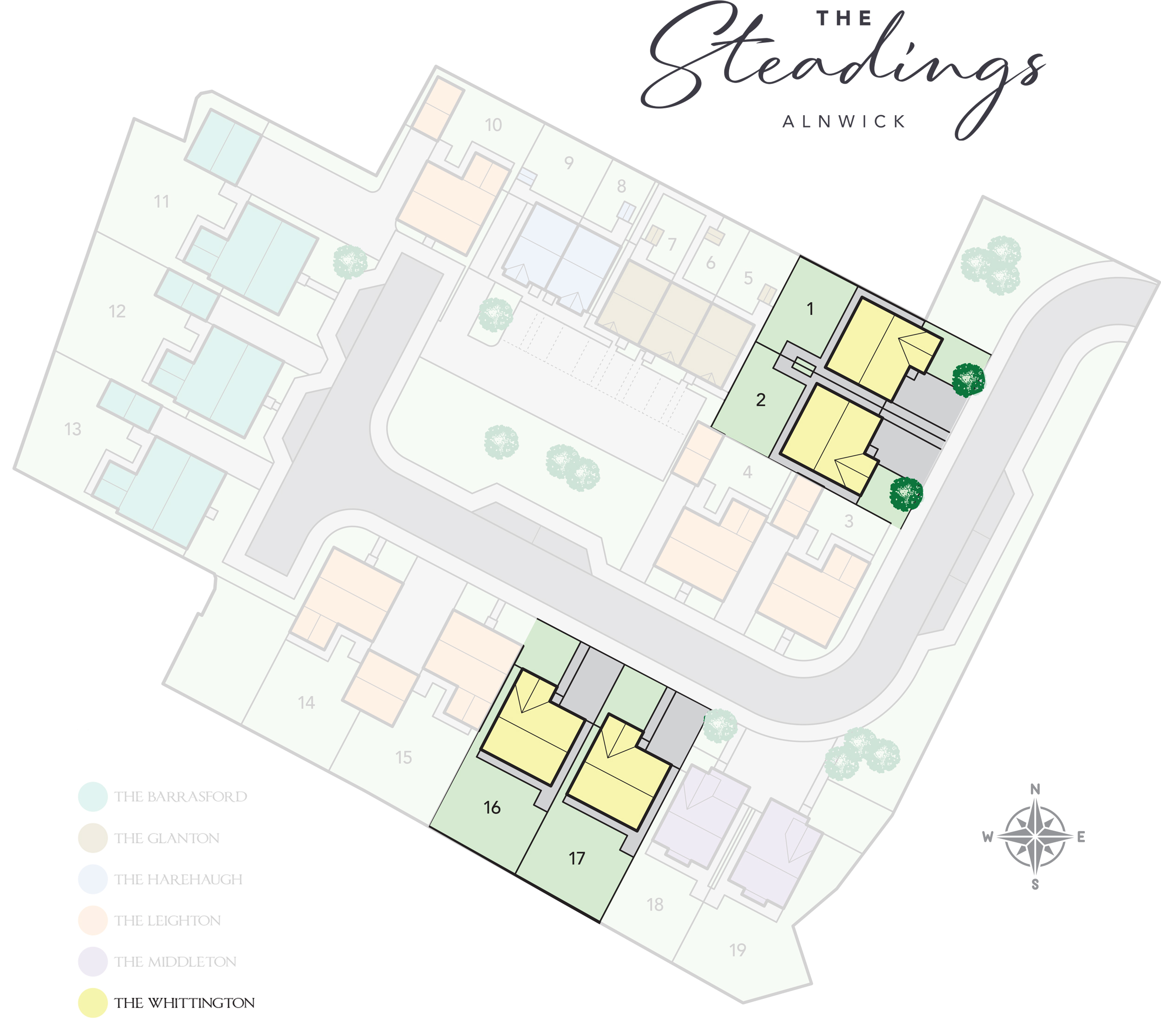 The Whittington - Site Plan