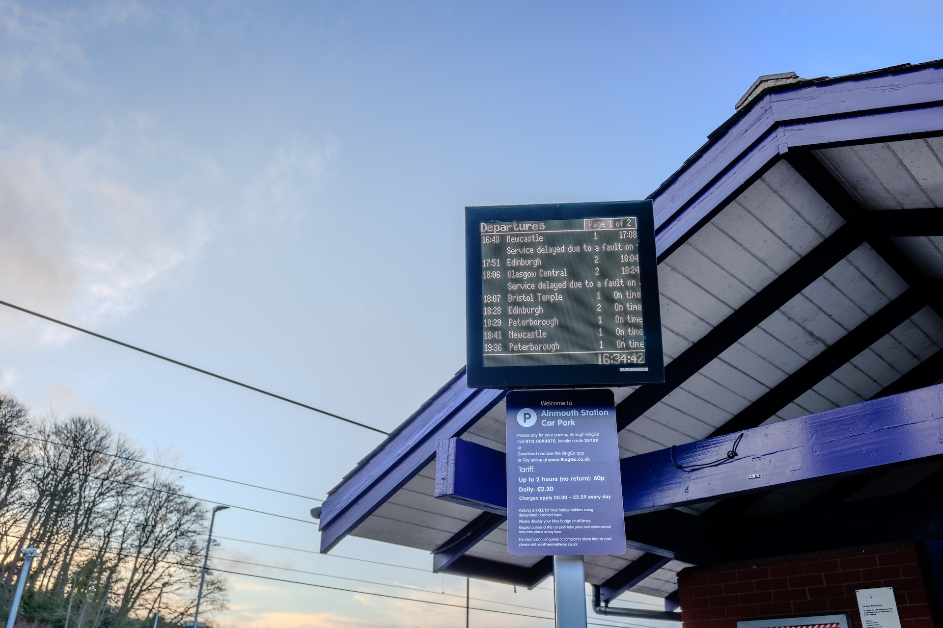 Alnmouth Train Station-3