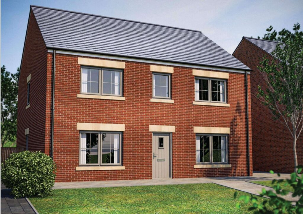 The Barrasford, a beautiful four bedroom detached house with detached garage