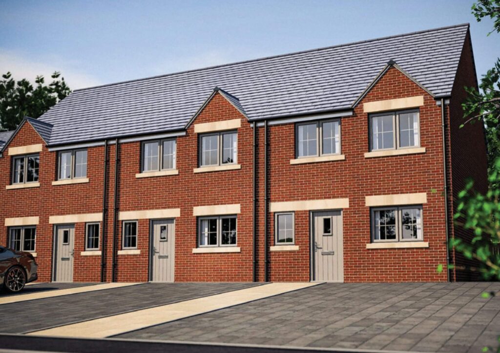 The Glanton, New Build Terrace with driveway in Alnwick