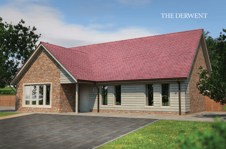 The Derwent, New Build 3 bedroom detached bungalow, Greenwood Park