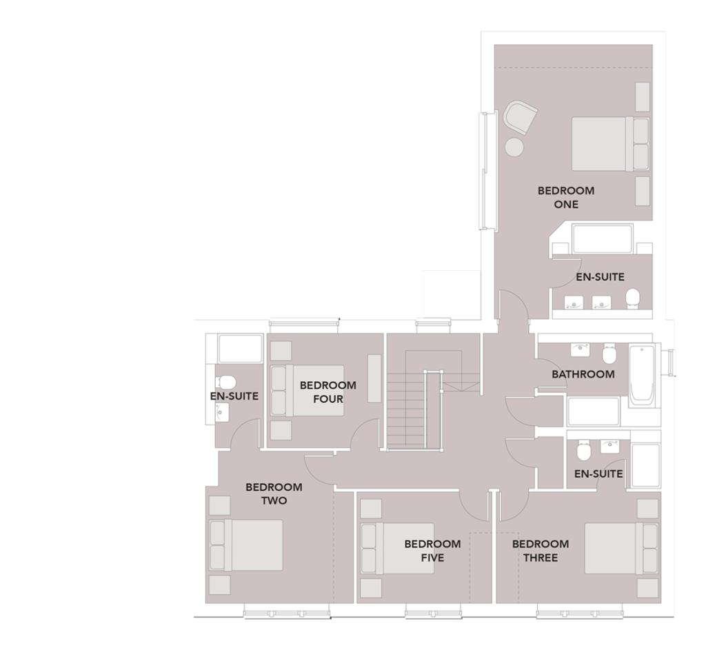 The Hurworth, Copperfield Park Luxury Home Middleton Tyas, Floor Plan First Floor