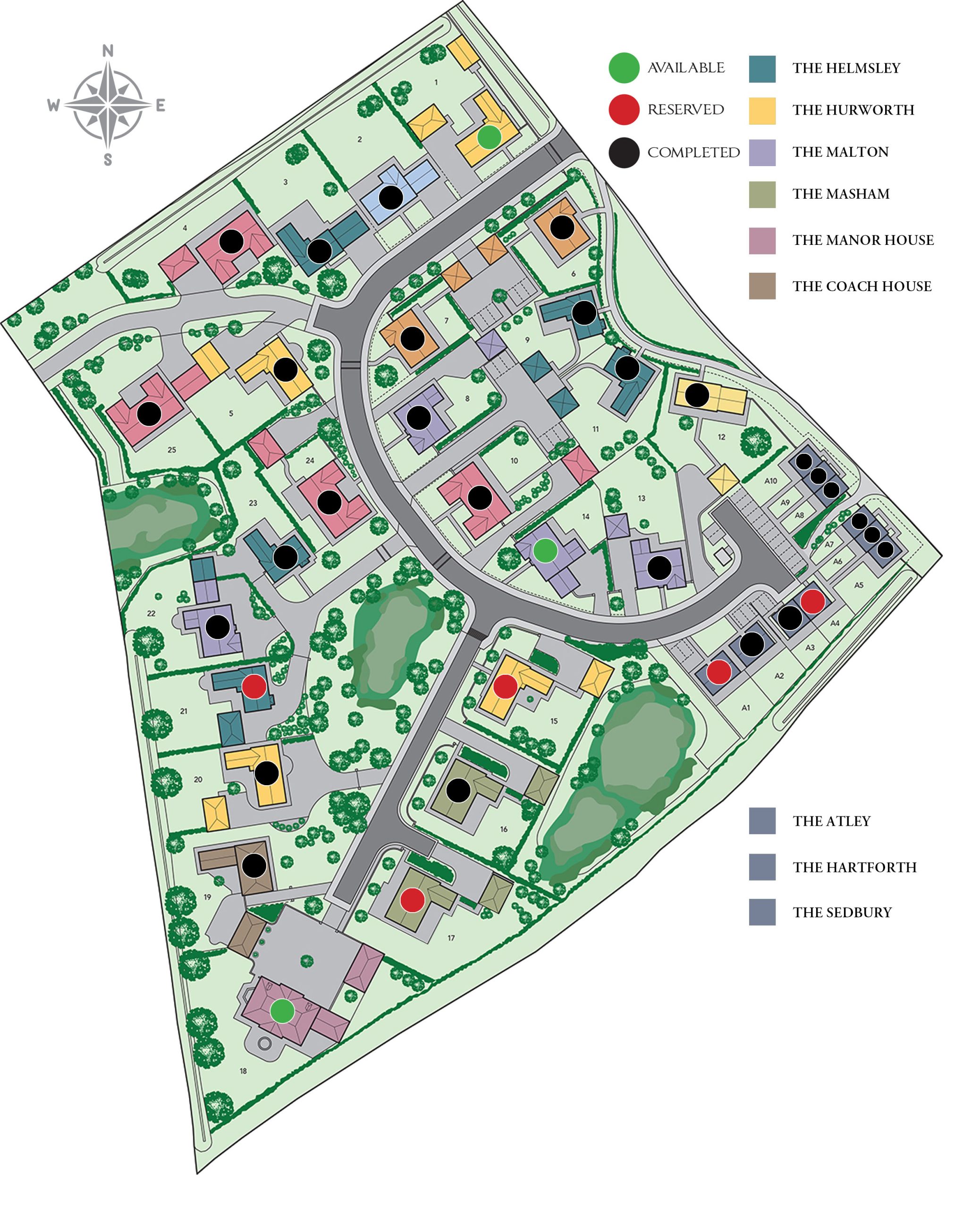 Copperfield Site Map