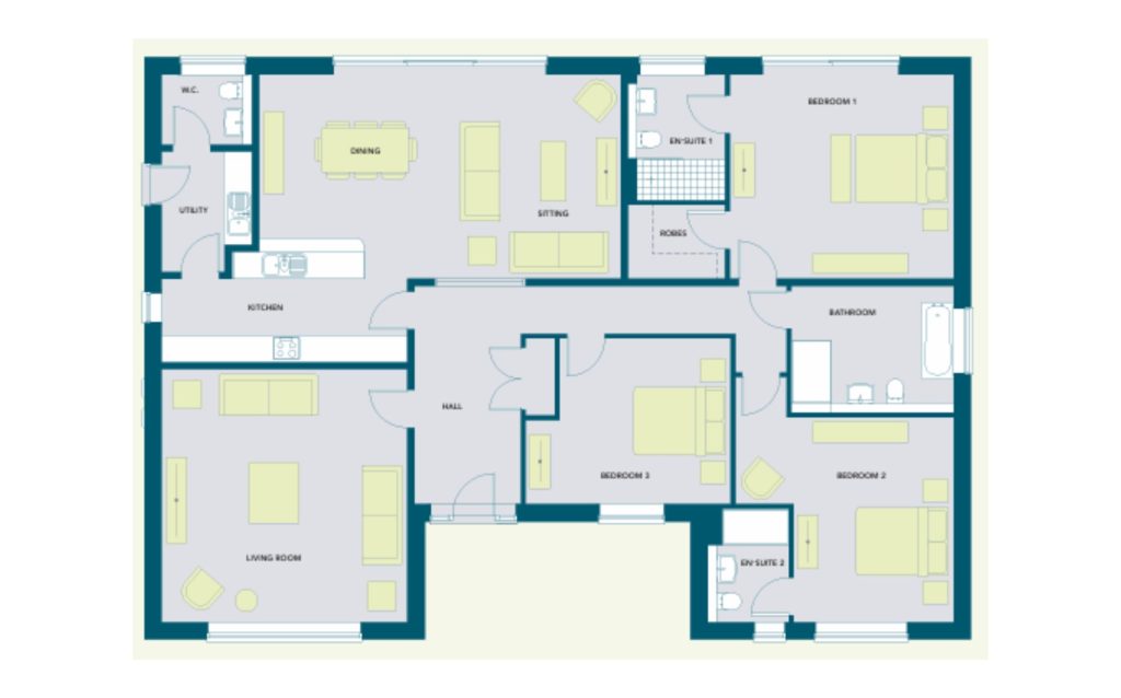 The Richmond Floor Plan Greenwood Park