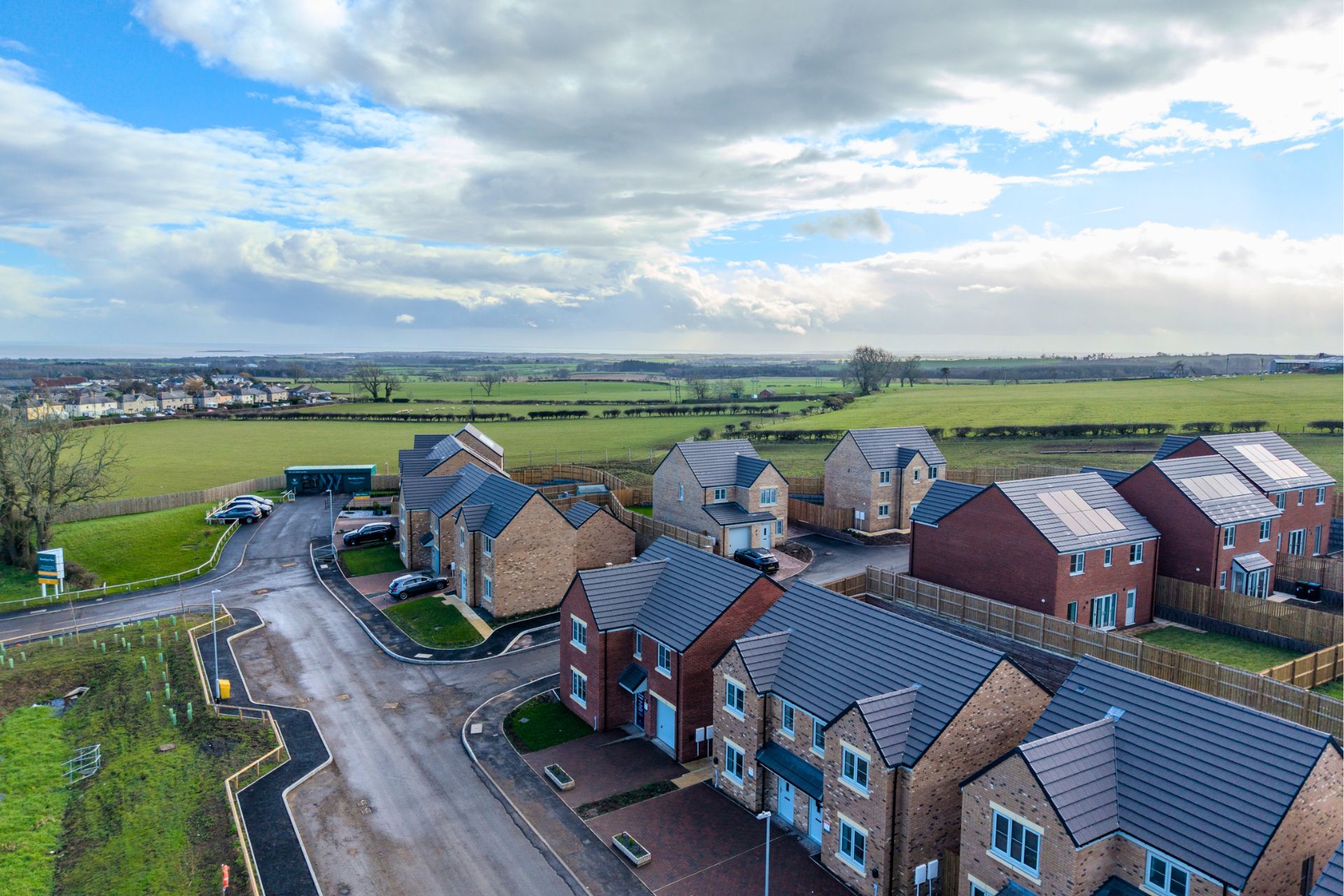 new build homes Towerburn View Northumberland