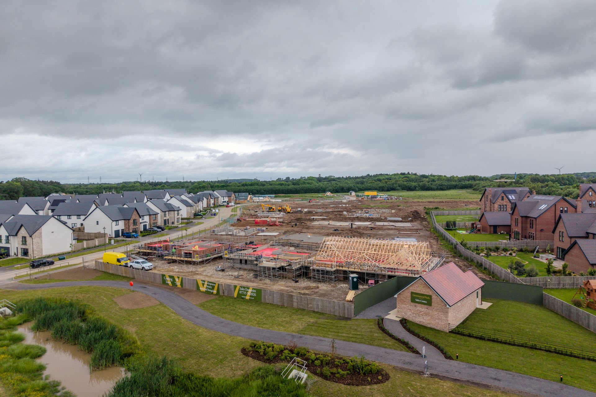 Aerial photo - Greenwood Park - New Build Bungalows Wynyard