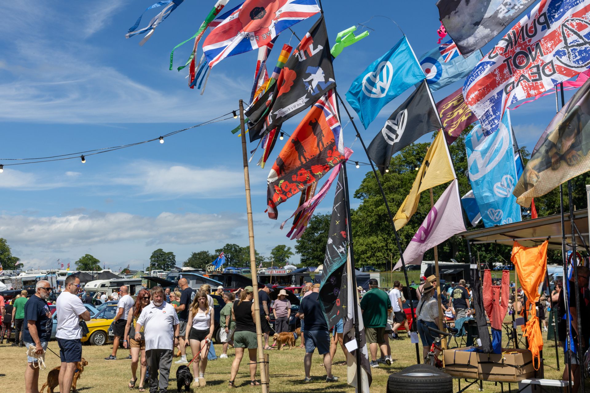 Flags at Might Dub Fest 2026