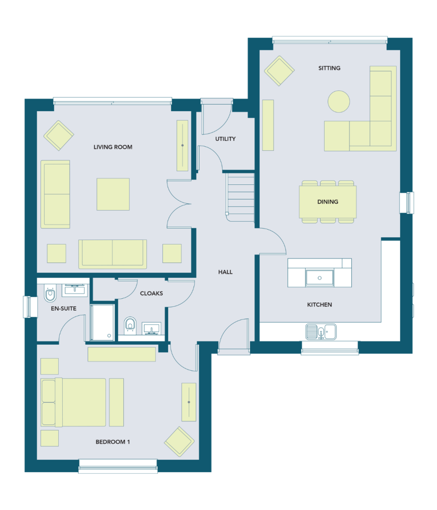 Greenwood Park Brignall Bungalow Ground Floor