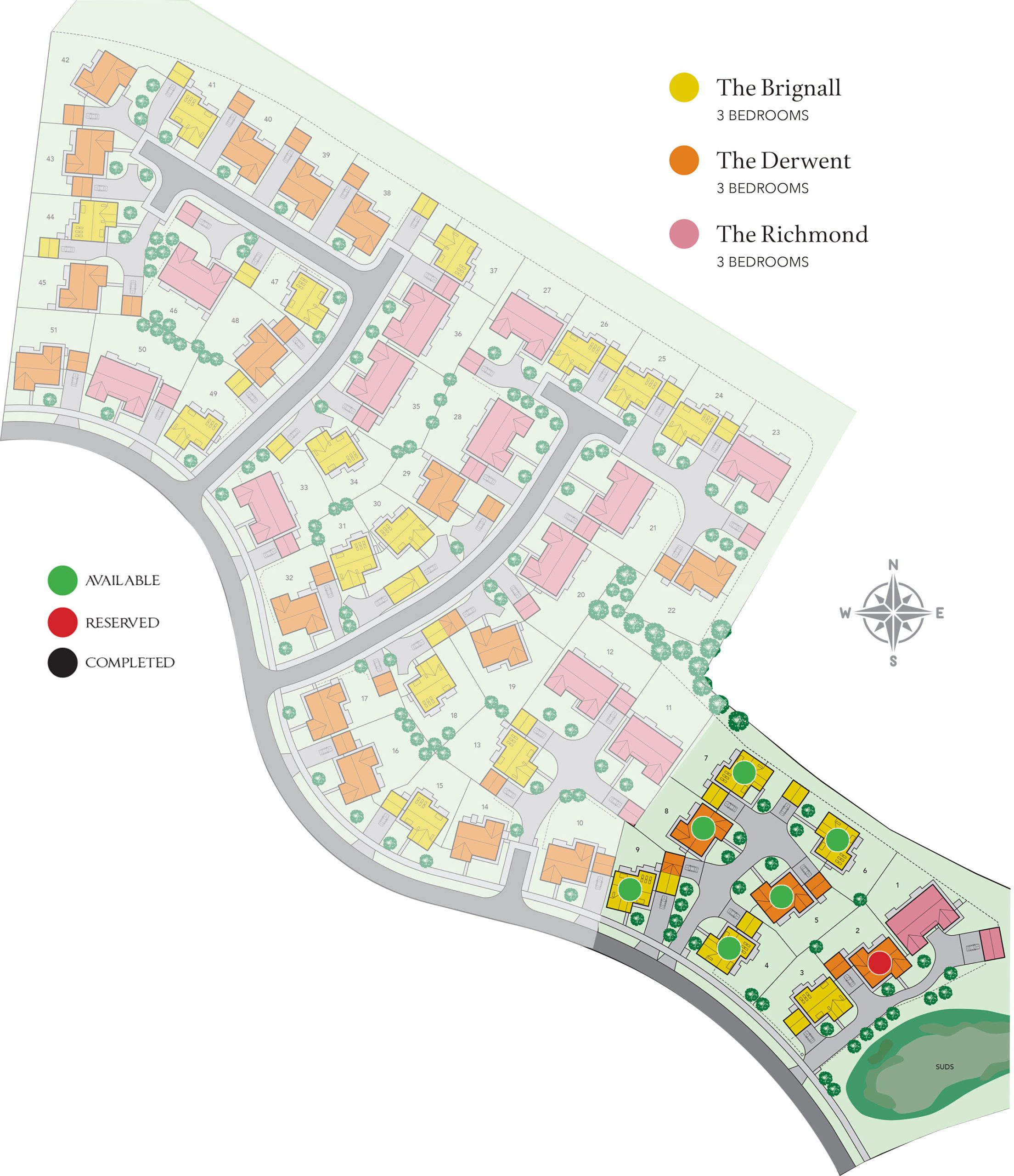 Greenwood Park Site Map